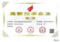 國家高新技術企業證書